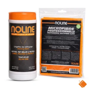 Pack de 30 Lingettes et 1 Microfibre Noline - Nouvelles lingettes de nettoyage