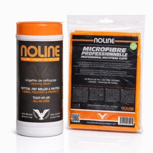 Pack 30 lingettes + microfibre premium