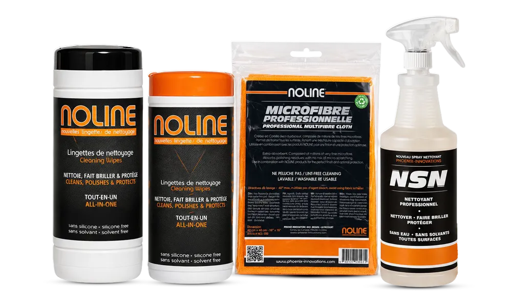 GAMME NOLINE - Nouvelles Lingettes de Nettoyage